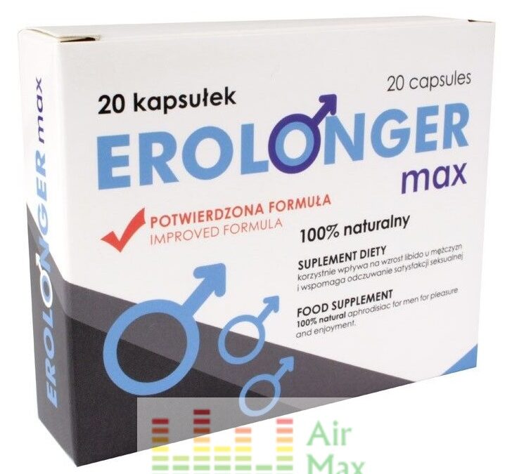 Erolonger Max – tabletki na erekcję