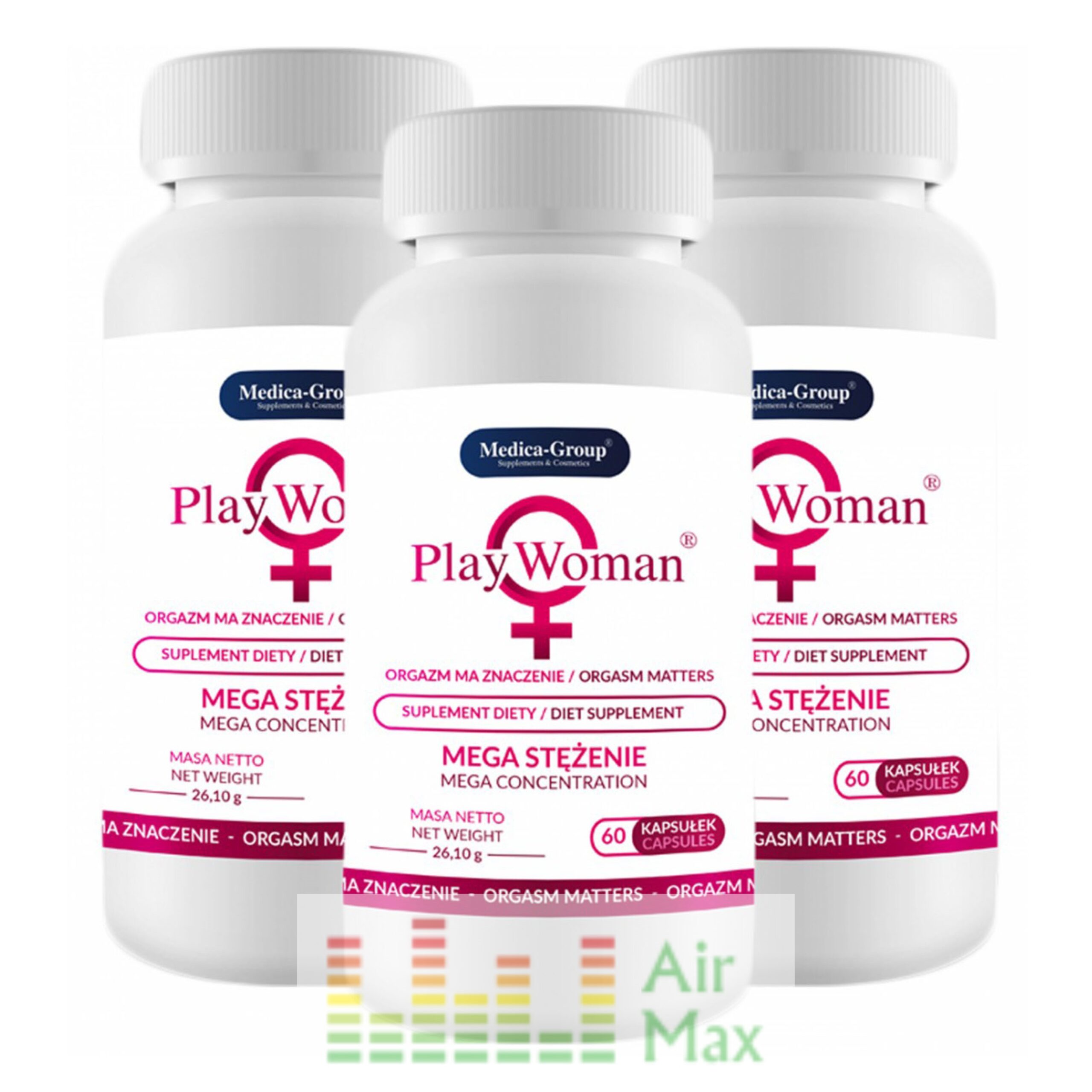 PlayWoman - tabletki na libido u kobiet - AiR MaX